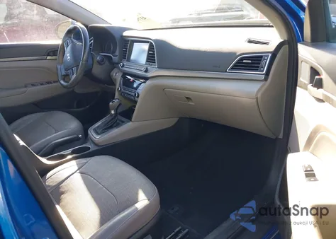 2017 Hyundai Elantra Limited from USA, damaged, VIN KMHD84LF5HU263926